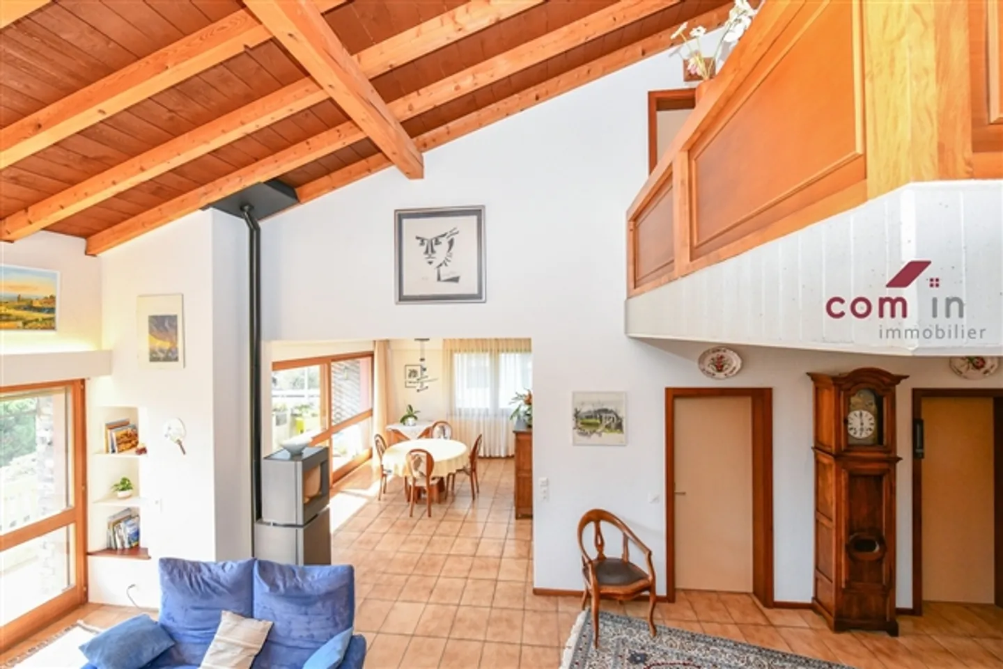 SION, penthouse de 6,5 pièces avec vue sur le centre de randonnée et le château - Photo 6 sur 20