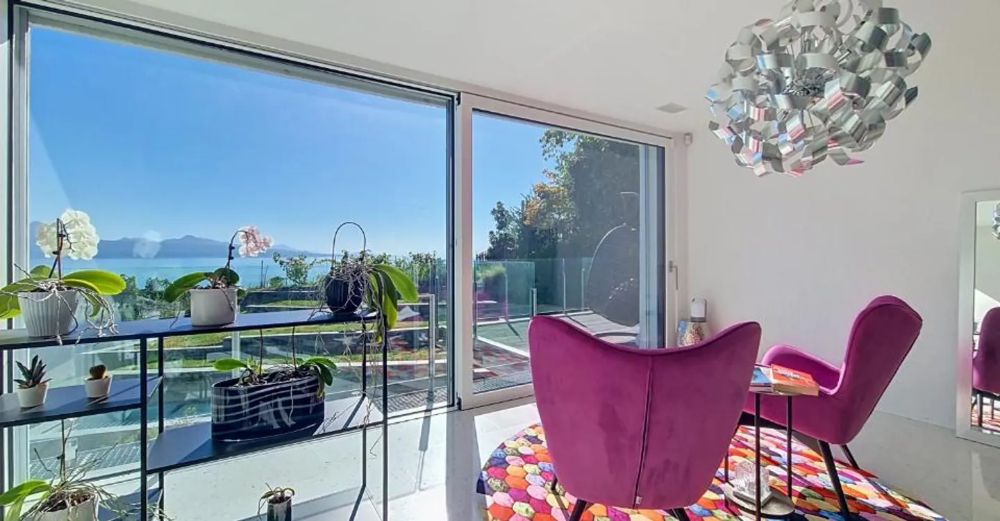 400 m vom See entfernt, 4,5-Zimmer-Wohnung mit Panoramablick - Foto 3 von 13