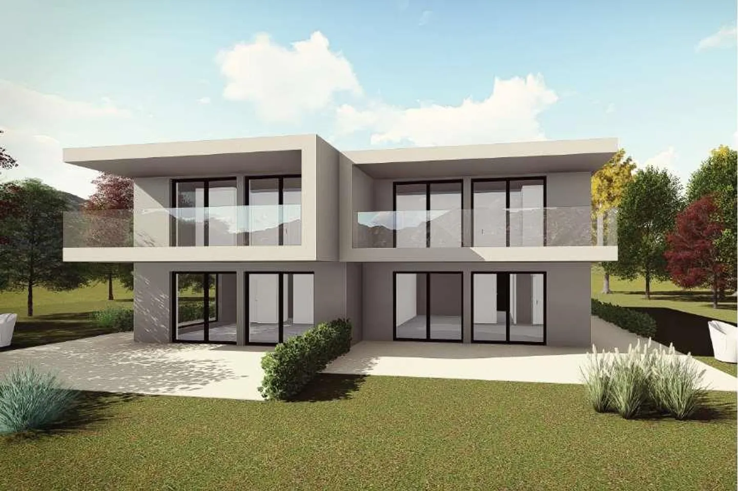 «Neue Zwillingsvilla mitten im Grünen» - Foto 7 von 13