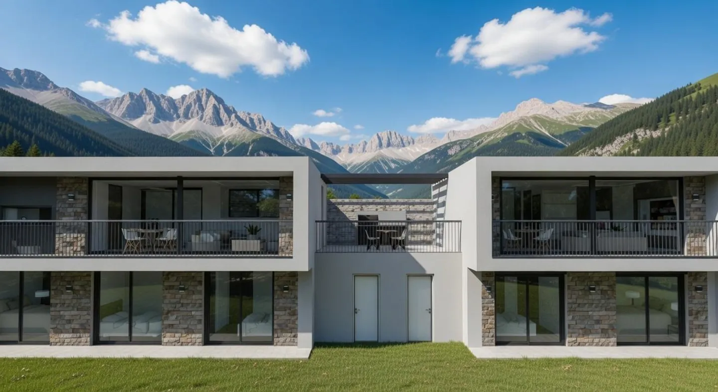 Villa Éblouissante avec Vue Alpestre - Photo 2 sur 8