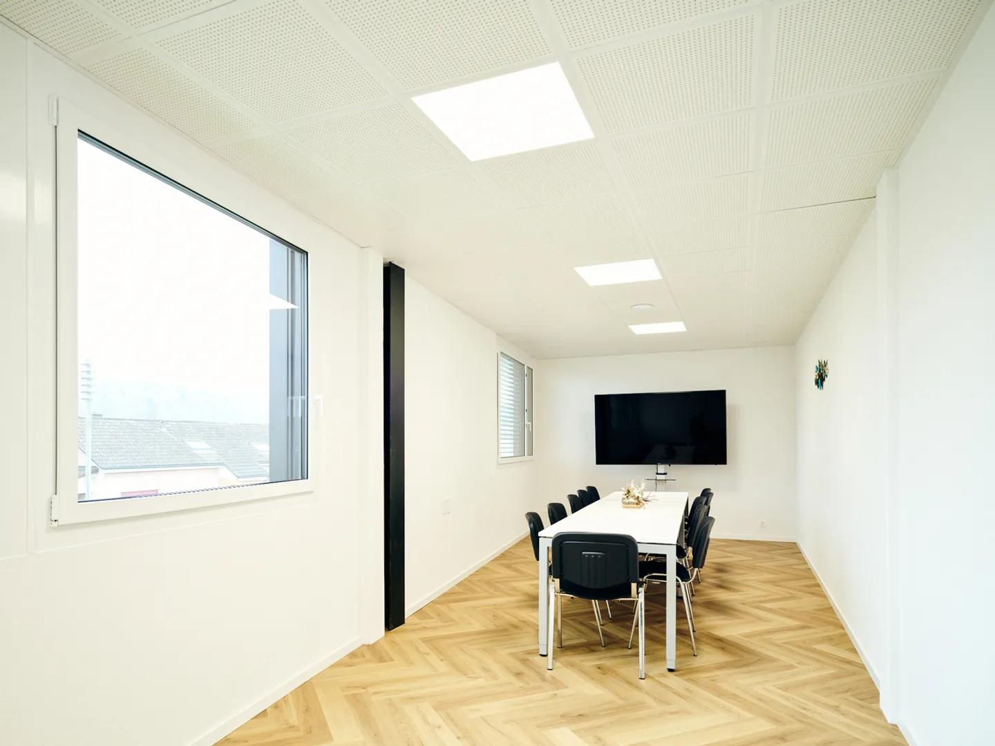 New offices of 130 m2 in the center of Romandy, Siviriez - Photo 6 of 11