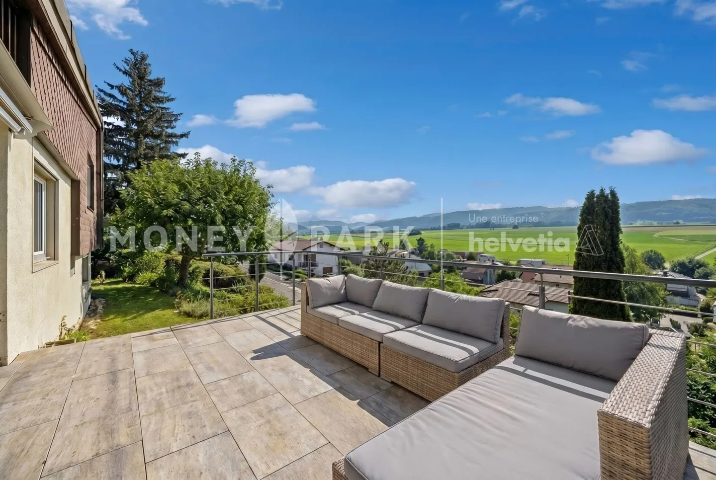 Maison individuelle de 5.5 pièces offrant une magnifique vue à Fontenais - Photo 11 sur 12