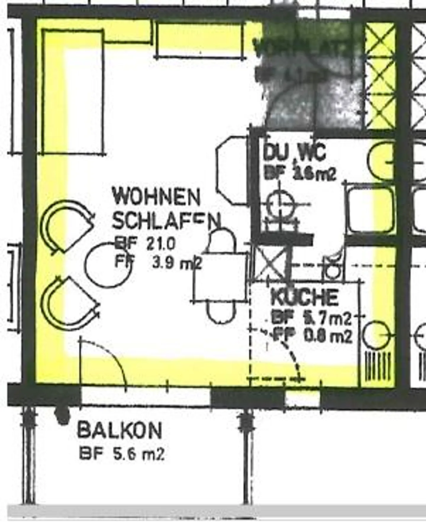 Cozy 1-room apartment in a quiet location - Photo 7 of 7