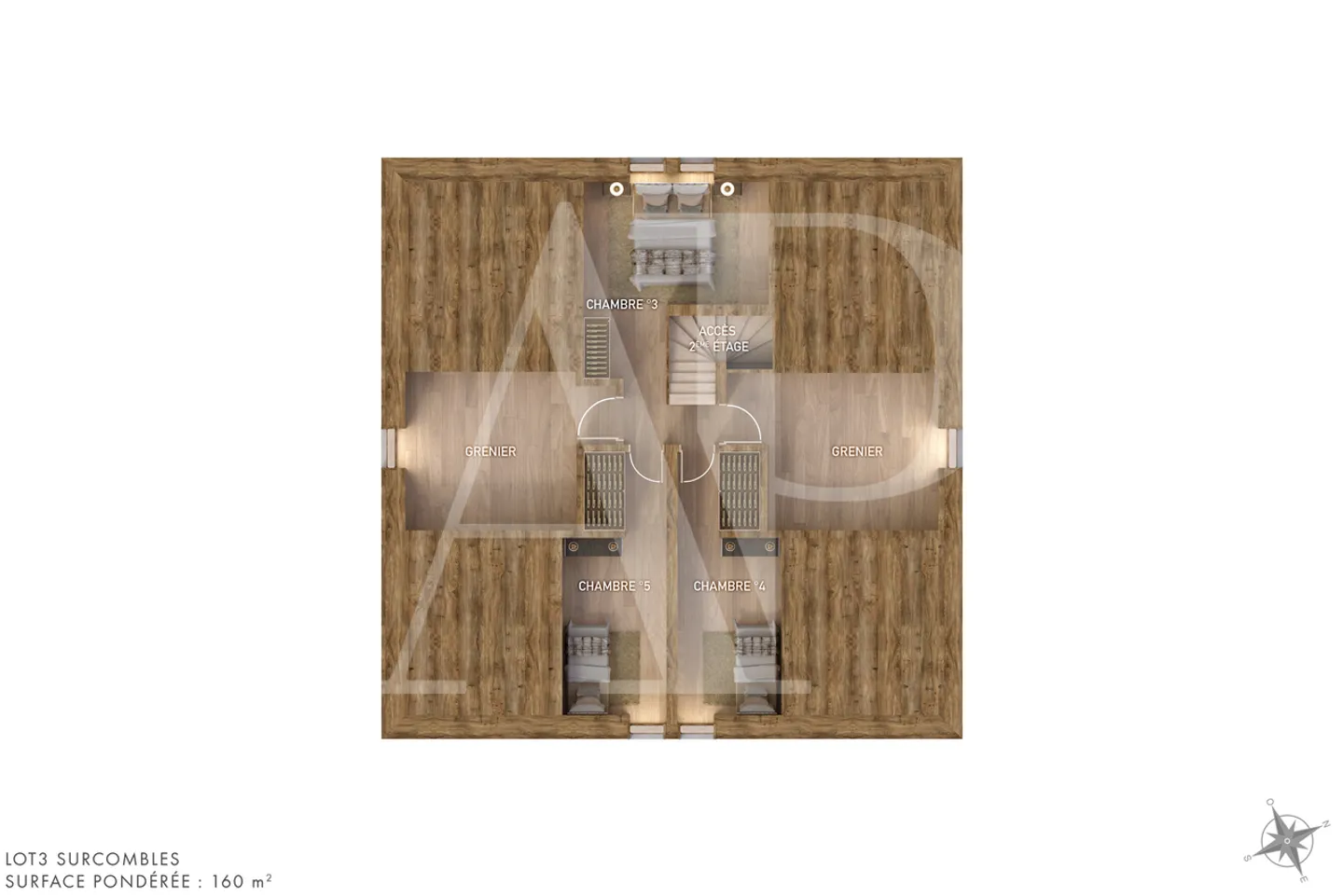 Luxurious Duplex in the Attic on Plan in Champéry - Photo 3 of 12