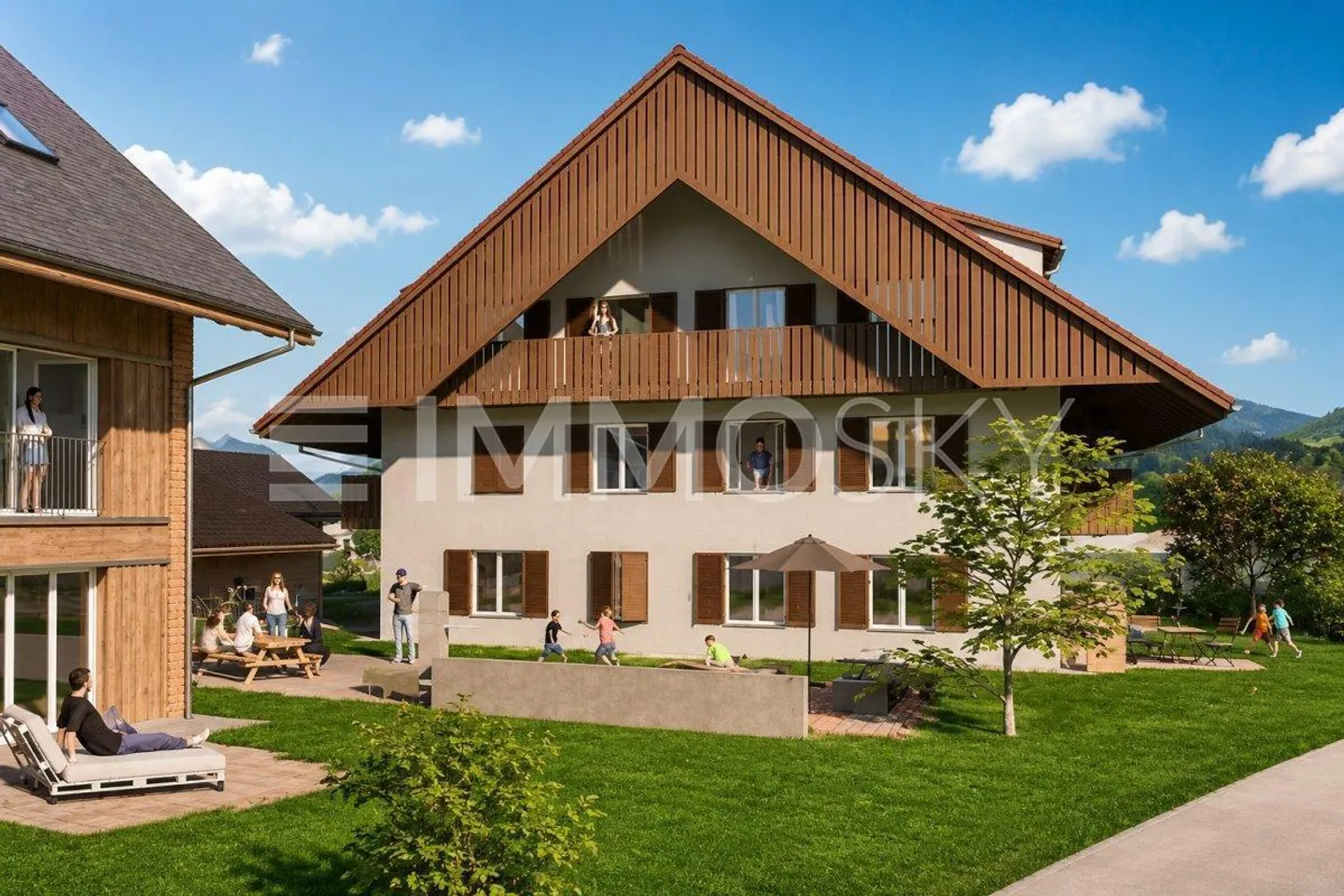 Stilvolle Neubauwohnung mit Licht - Foto 2 von 5