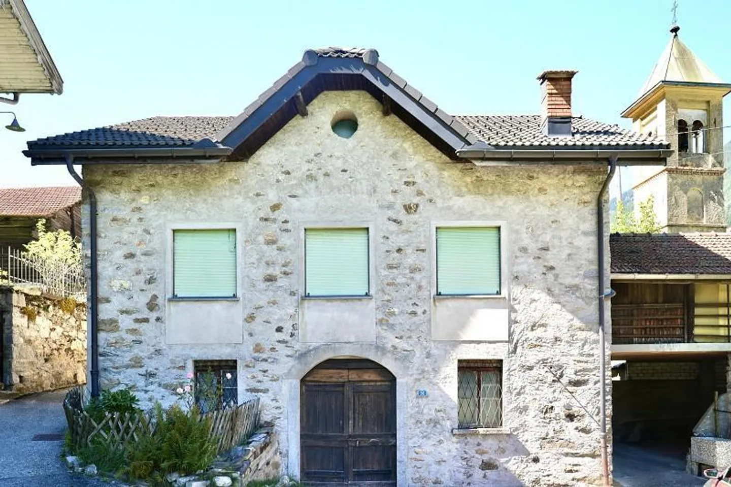 grande maison de village tessinoise de 3 pièces avec jardin - Photo 1 sur 16