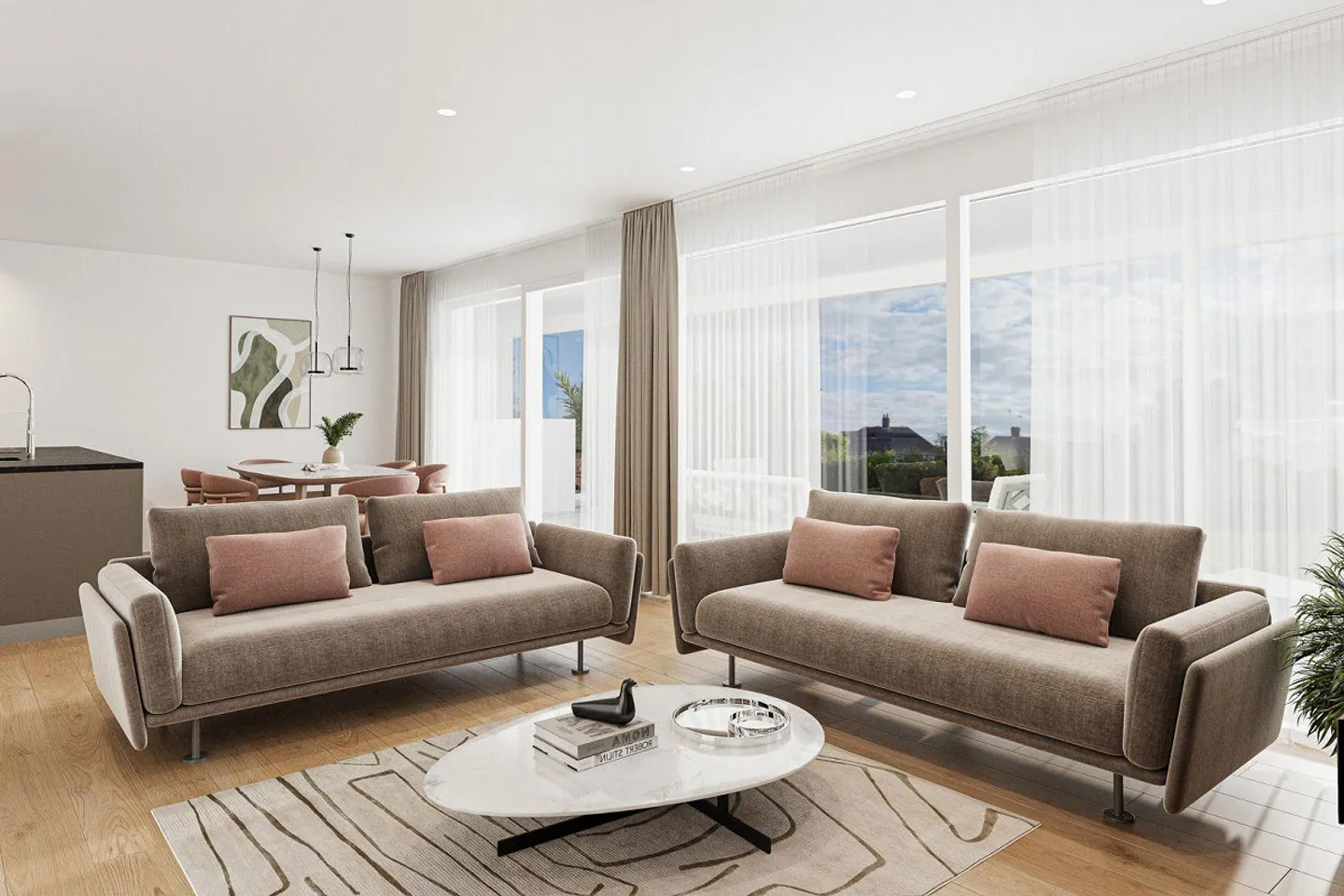 Moderne Mehrfamilienhäuser - Foto 4 von 6