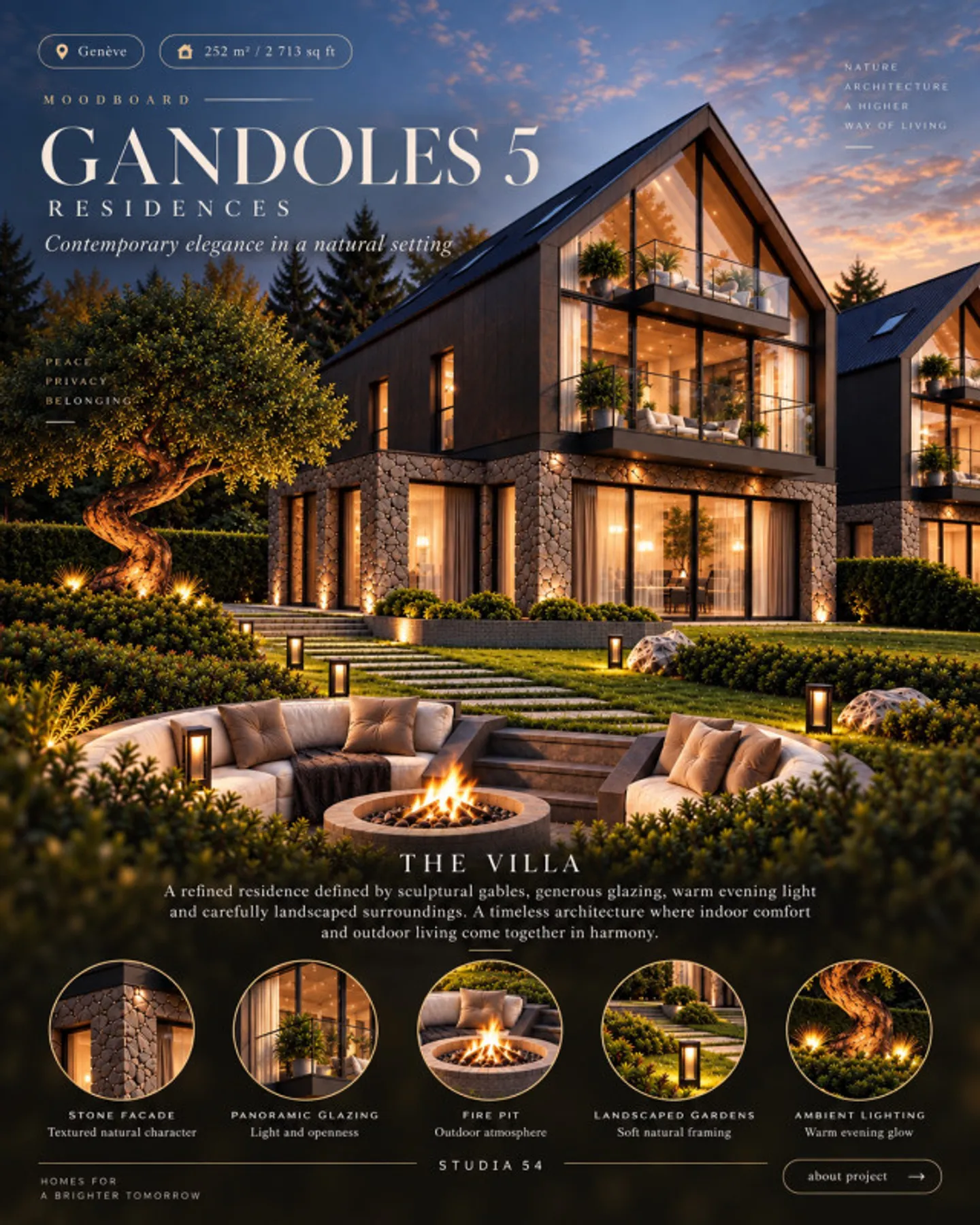Villas Architecturales Près de Genève - Photo 9 sur 11