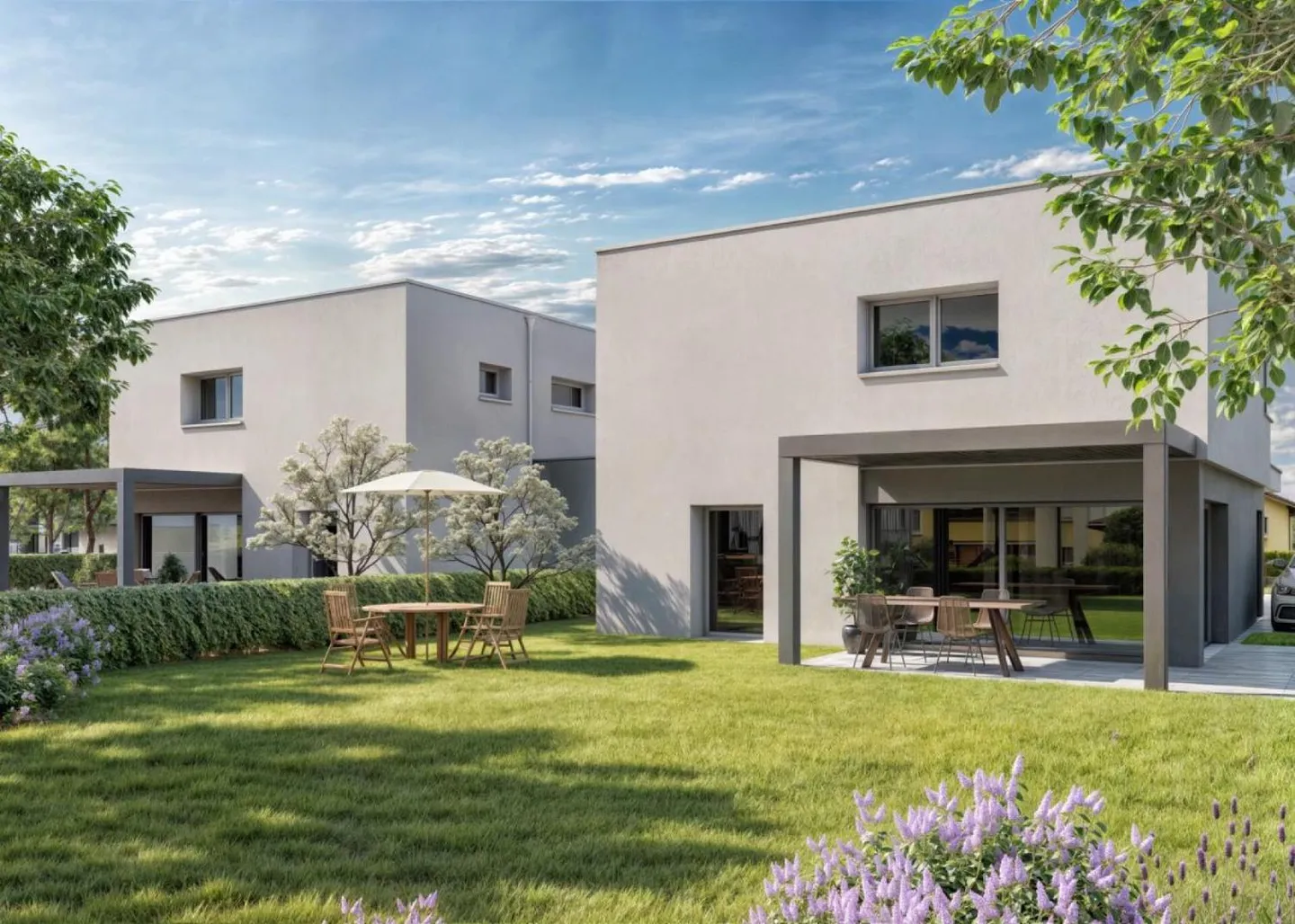Casa a schiera moderna a Collombey - Foto 1 di 4