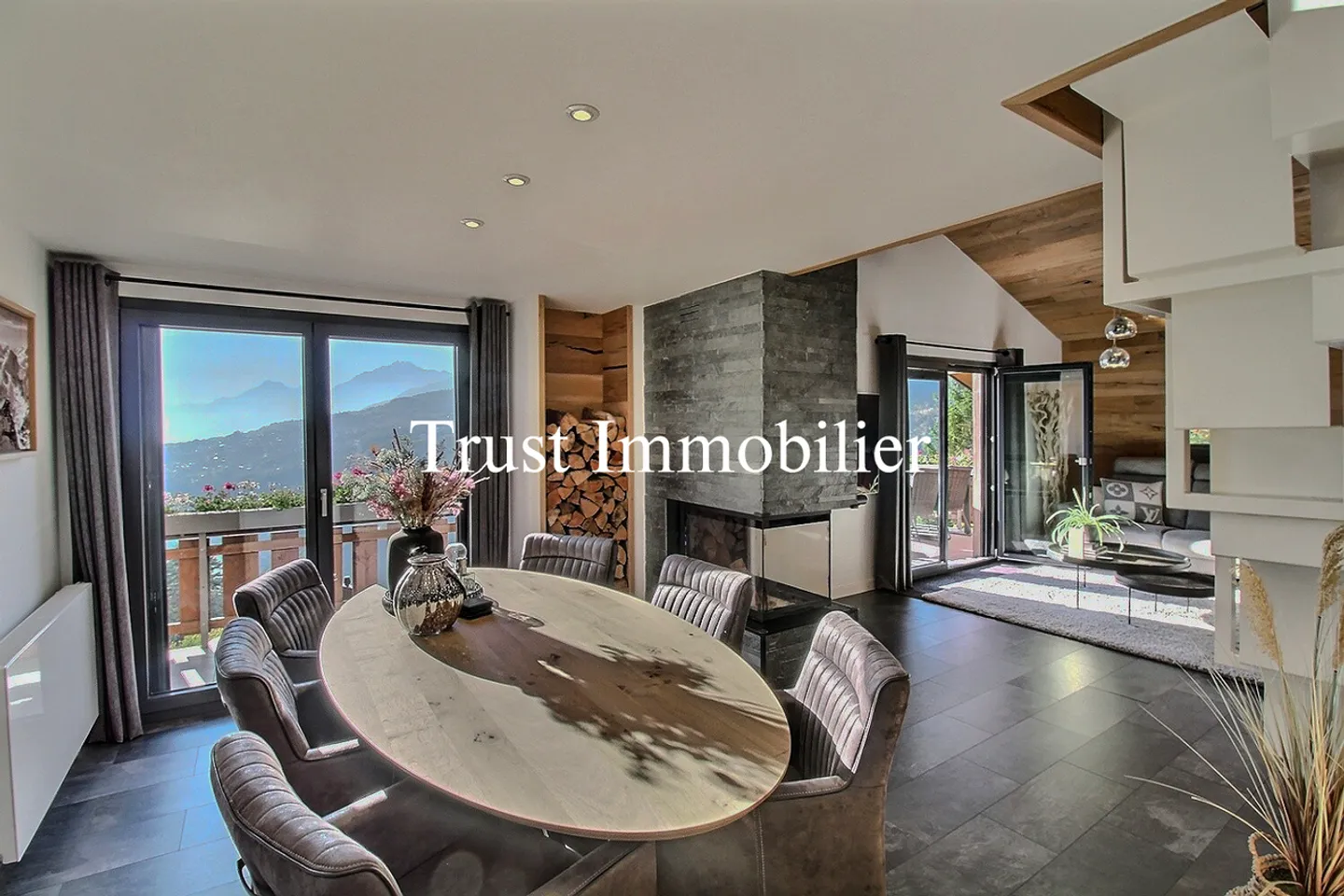 6001. Prunkvolles Chalet / Crans-Montana - Foto 10 von 13