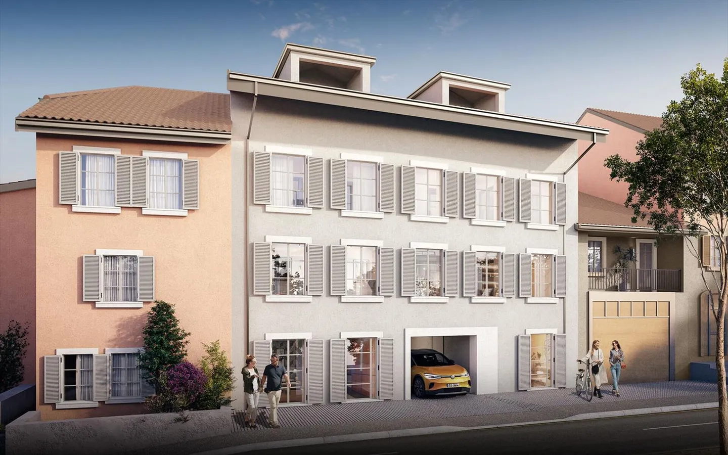 La Sarraz, nuovo appartamento di 2,5 stanze, 75 m2 al piano terra con giardino - Foto 4 di 6