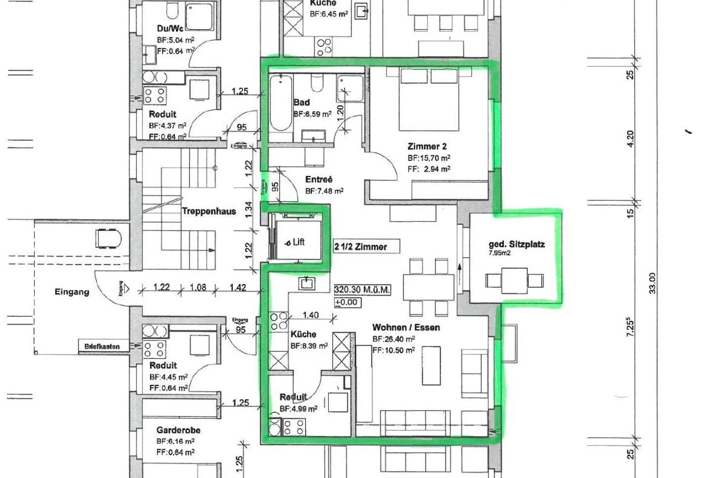 Modern spacious 2.5 room apartment - Photo 7 of 7