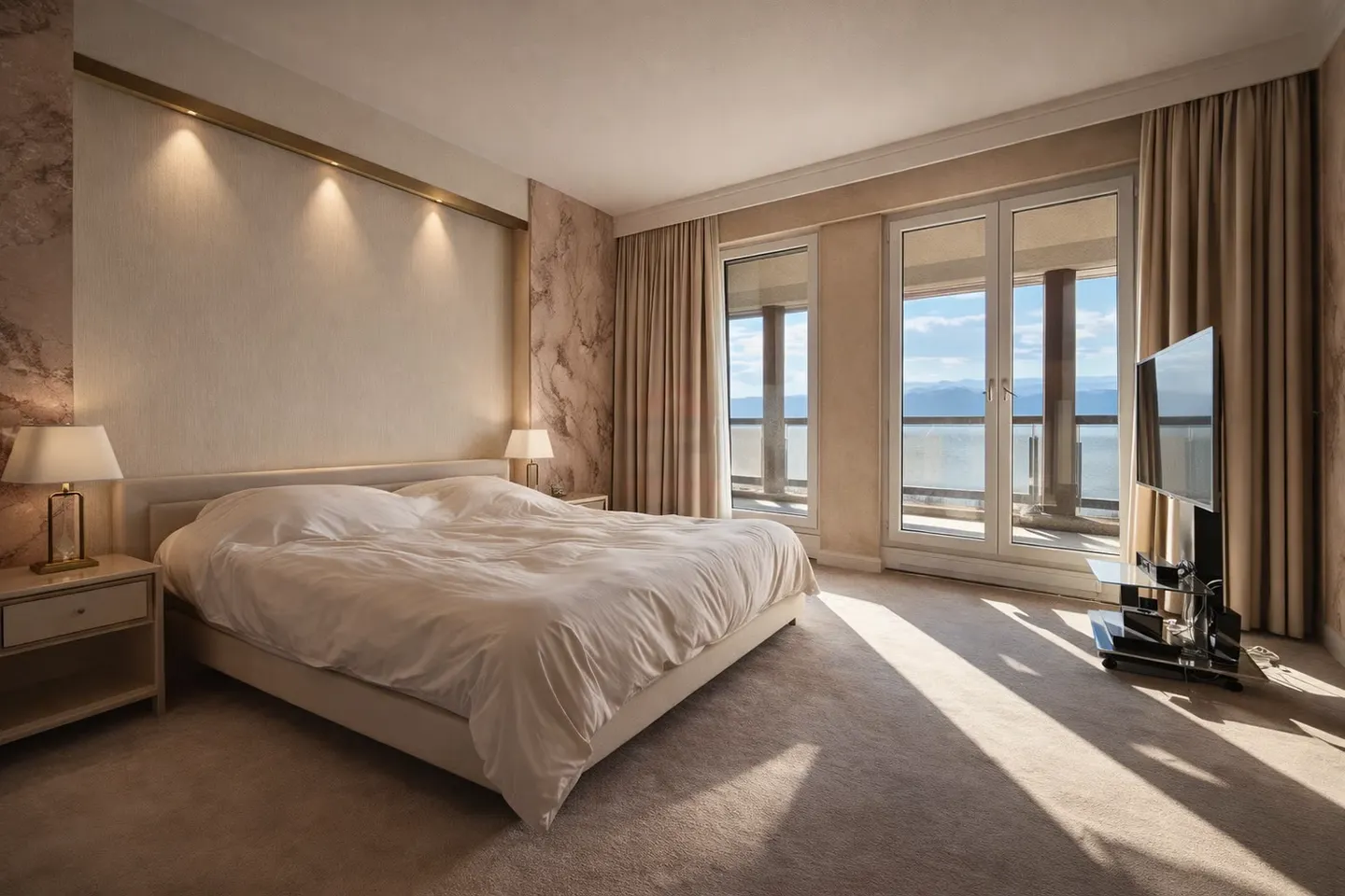 Außergewöhnliche Wohnung in Champel mit Panoramablick auf Genf - Foto 8 von 10
