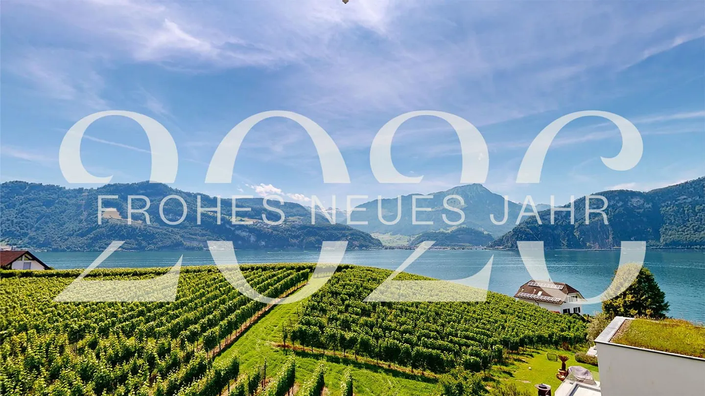 Traumhaftes Einfamilienhaus über dem Vierwaldstättersee - Foto 1 von 8