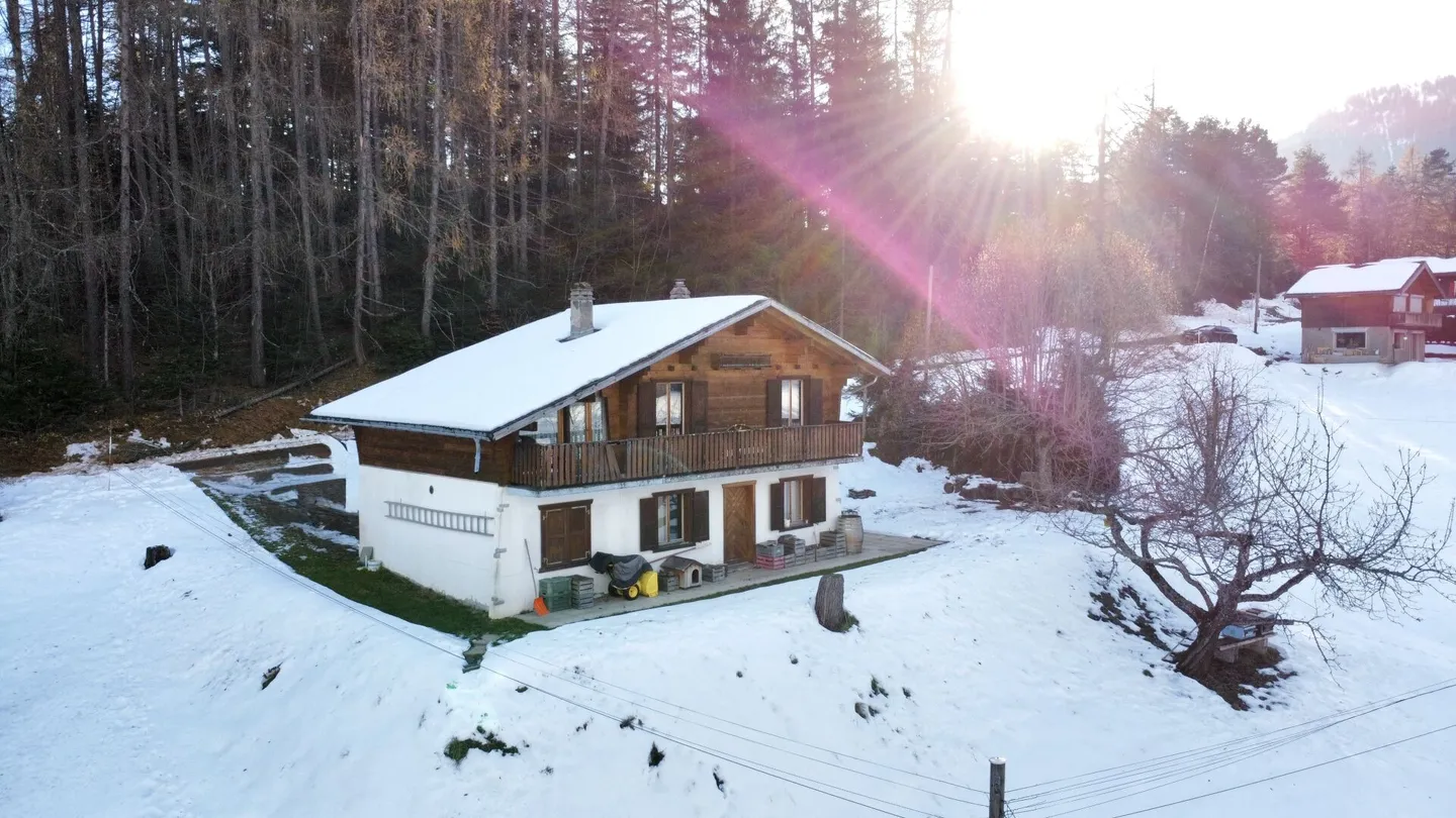 Chalet de 5.5 pièces avec grande parcelle de 2564 m2 - Photo 2 sur 21