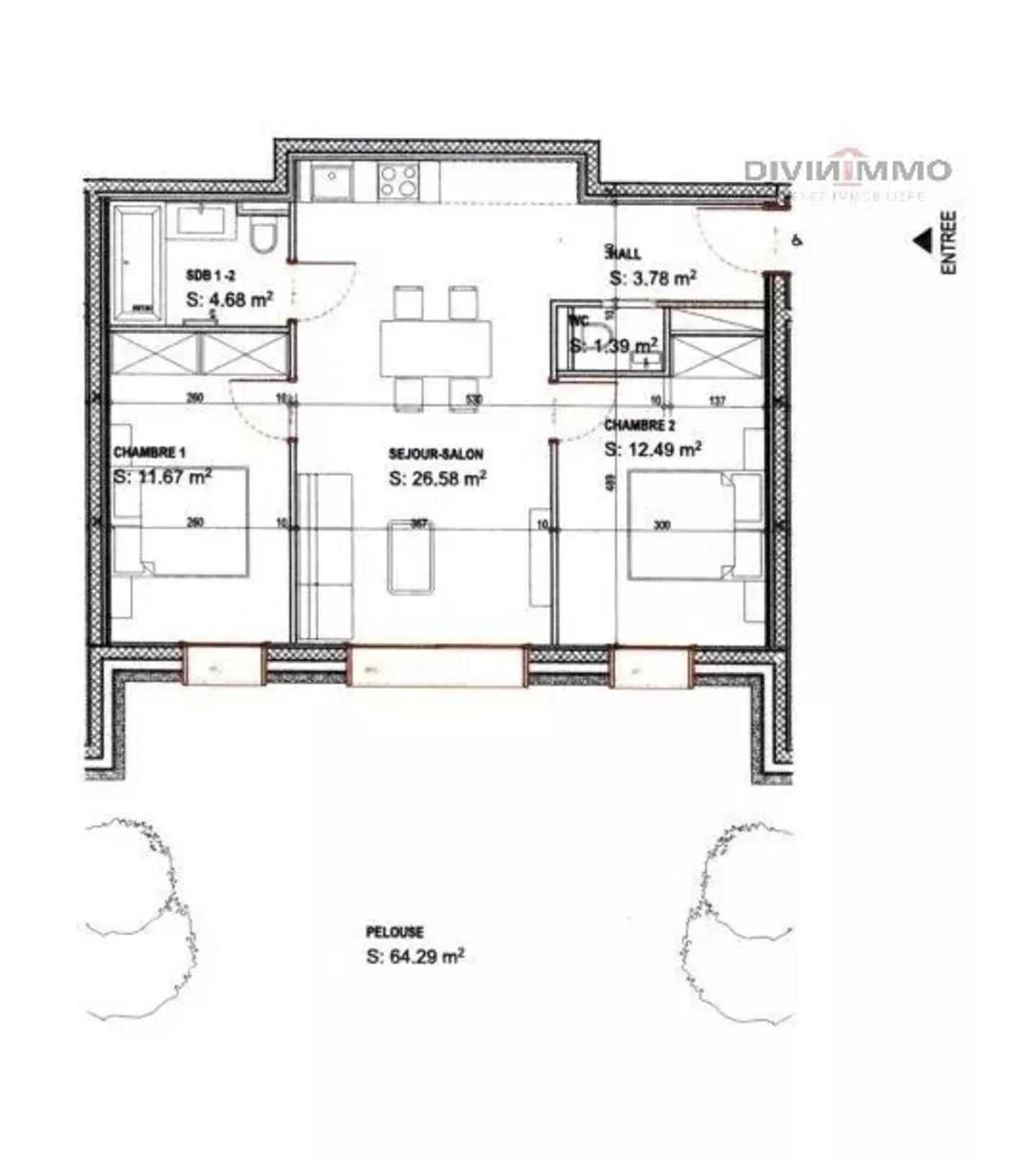 3,5-Zimmer-Wohnung, neu - Foto 7 von 9