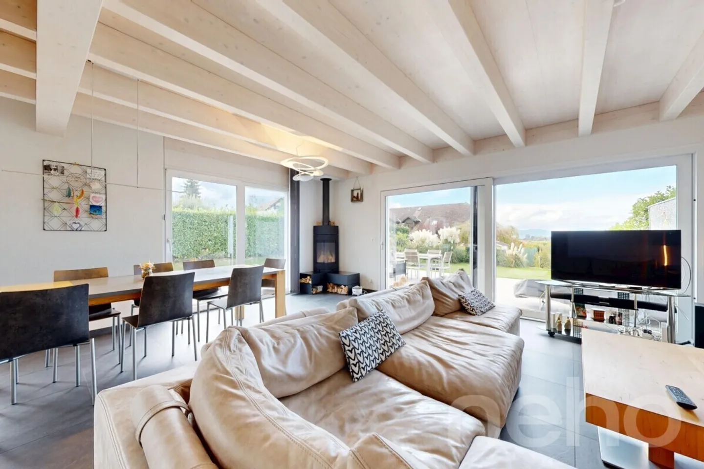 Villa luminosa, bella vista, comfort familiare e vicinanza a Morges - Foto 2 di 12
