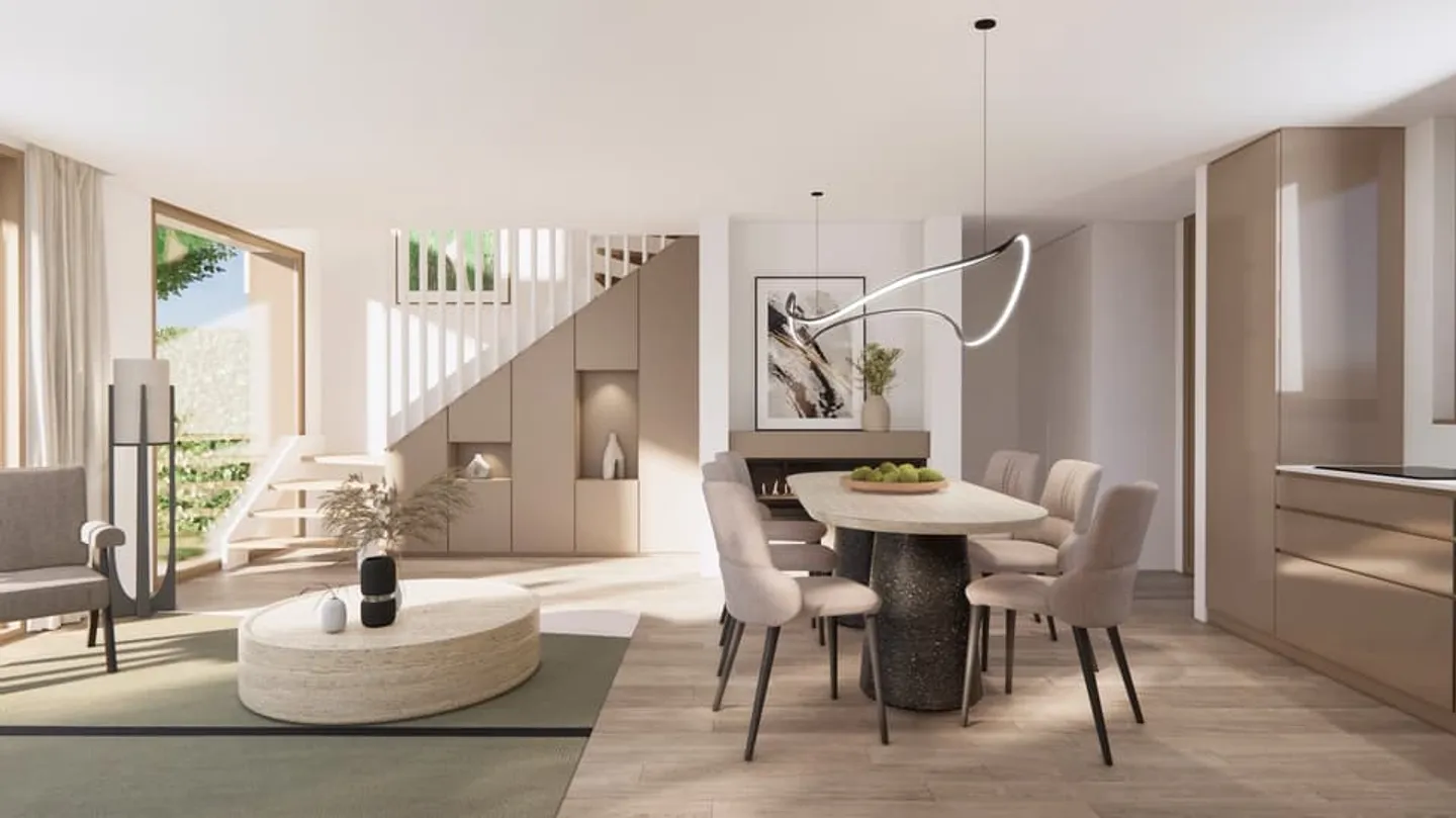 Villas contemporaines à Veyrier - Photo 2 sur 7