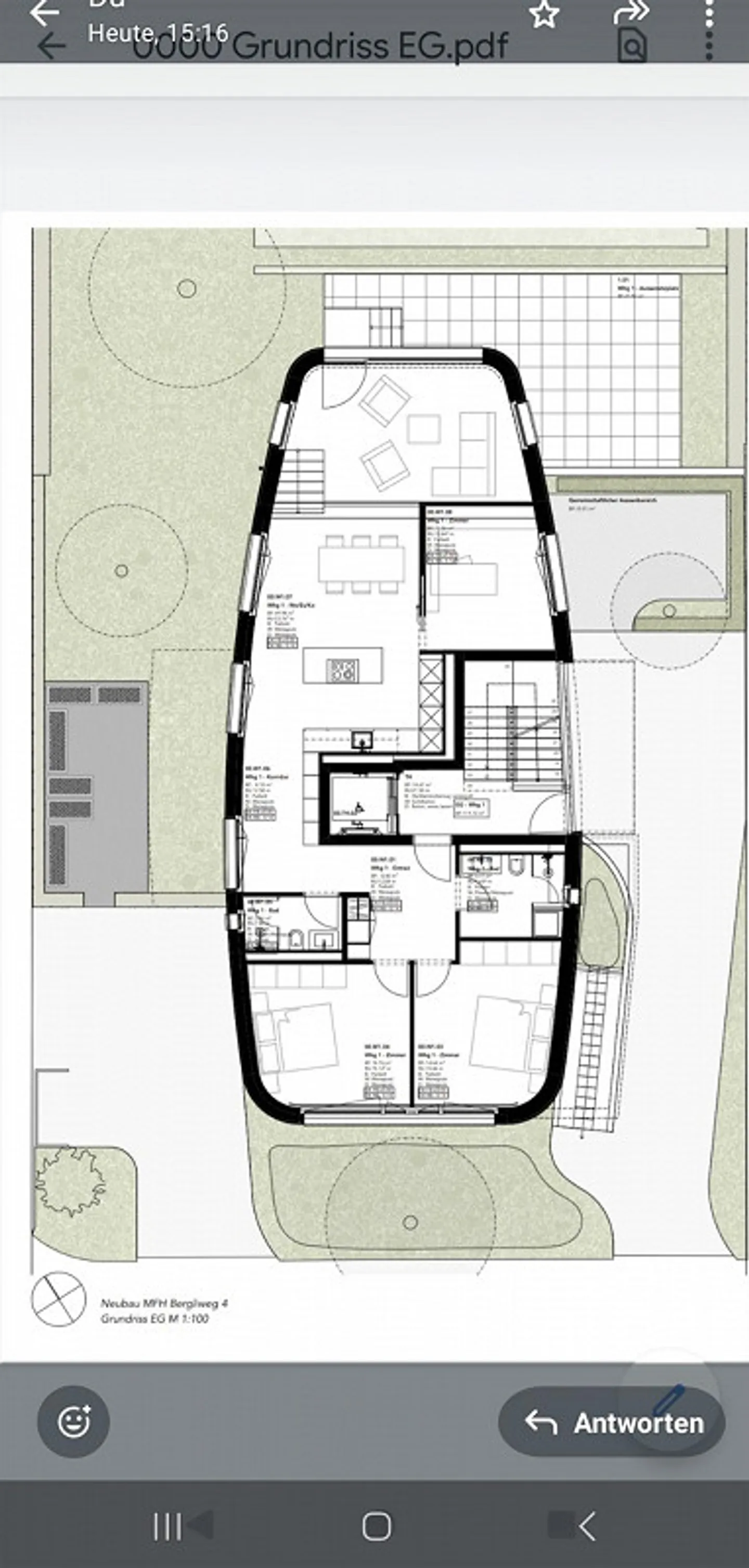 Moderno appartamento di 5 stanze con area giardino di 160 m2 - Foto 14 di 14