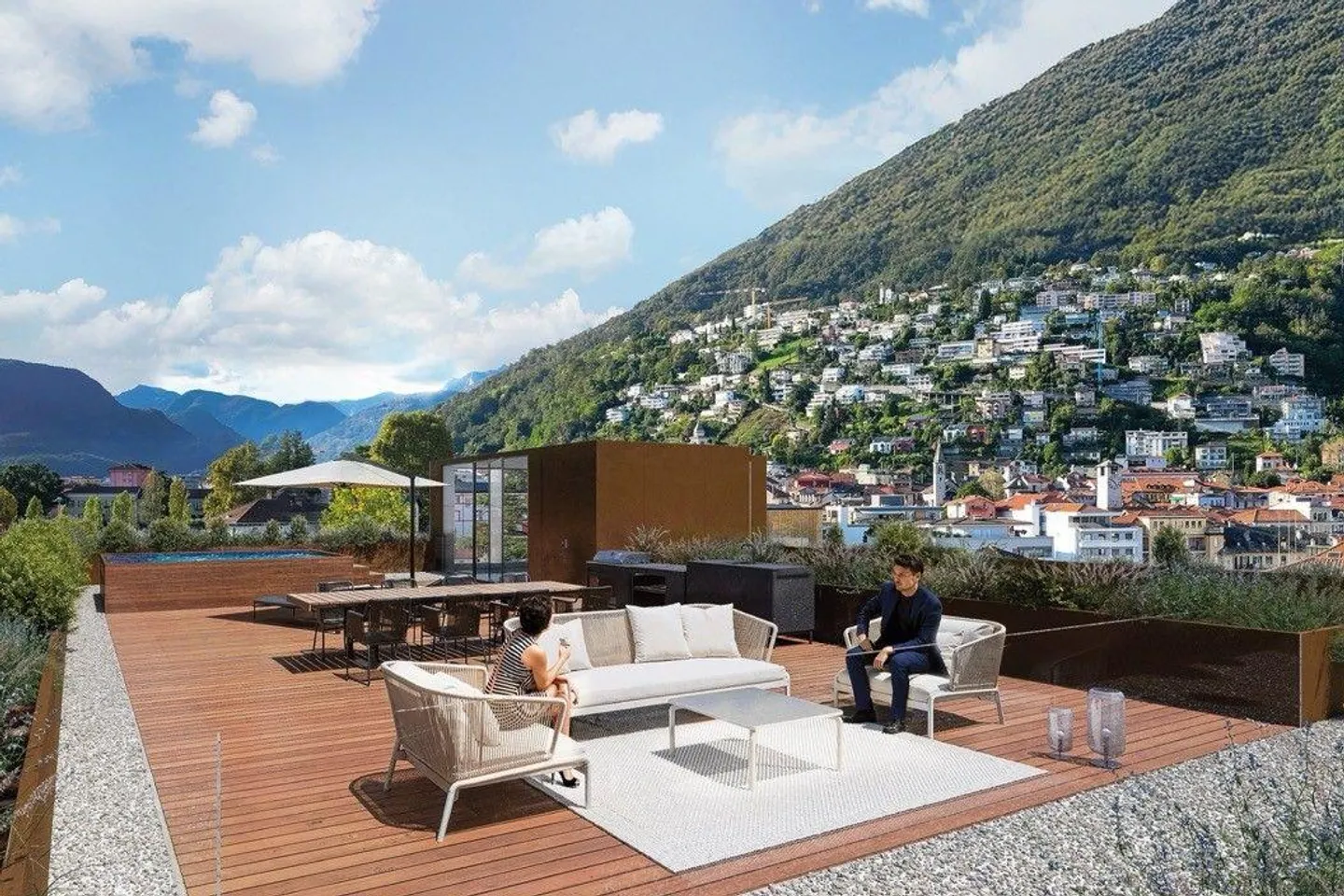 Appartement en Attique 5.5 avec Grande Terrasse – Nouvelle Résidence Corner - Photo 13 sur 13