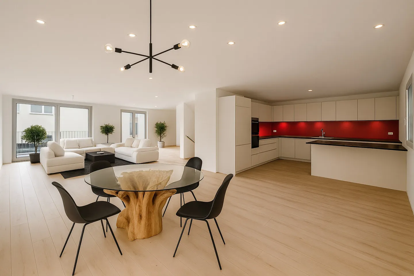 Moderne Doppelhaushälfte - Foto 3 von 17