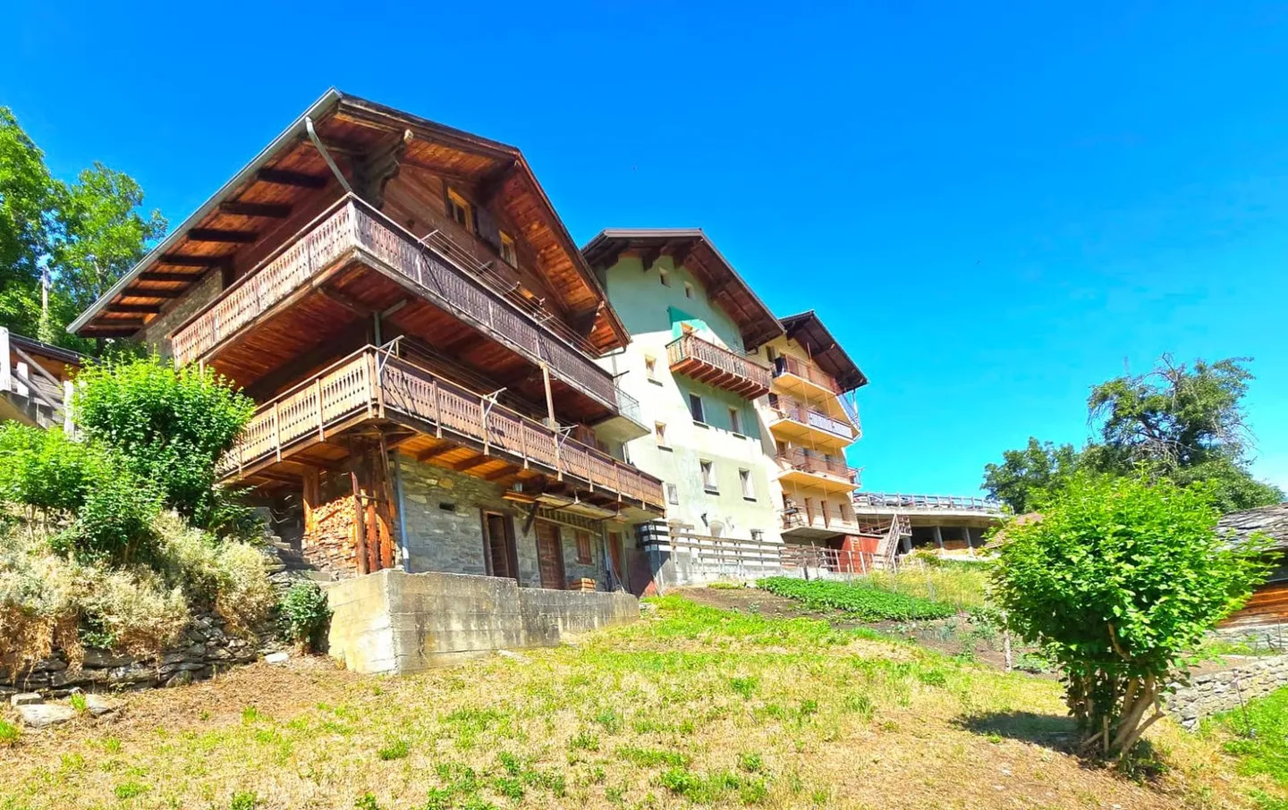 Appartements à rénover et à fusionner dans une maison de village authentique, Val d’Hérens - Photo 20 sur 25