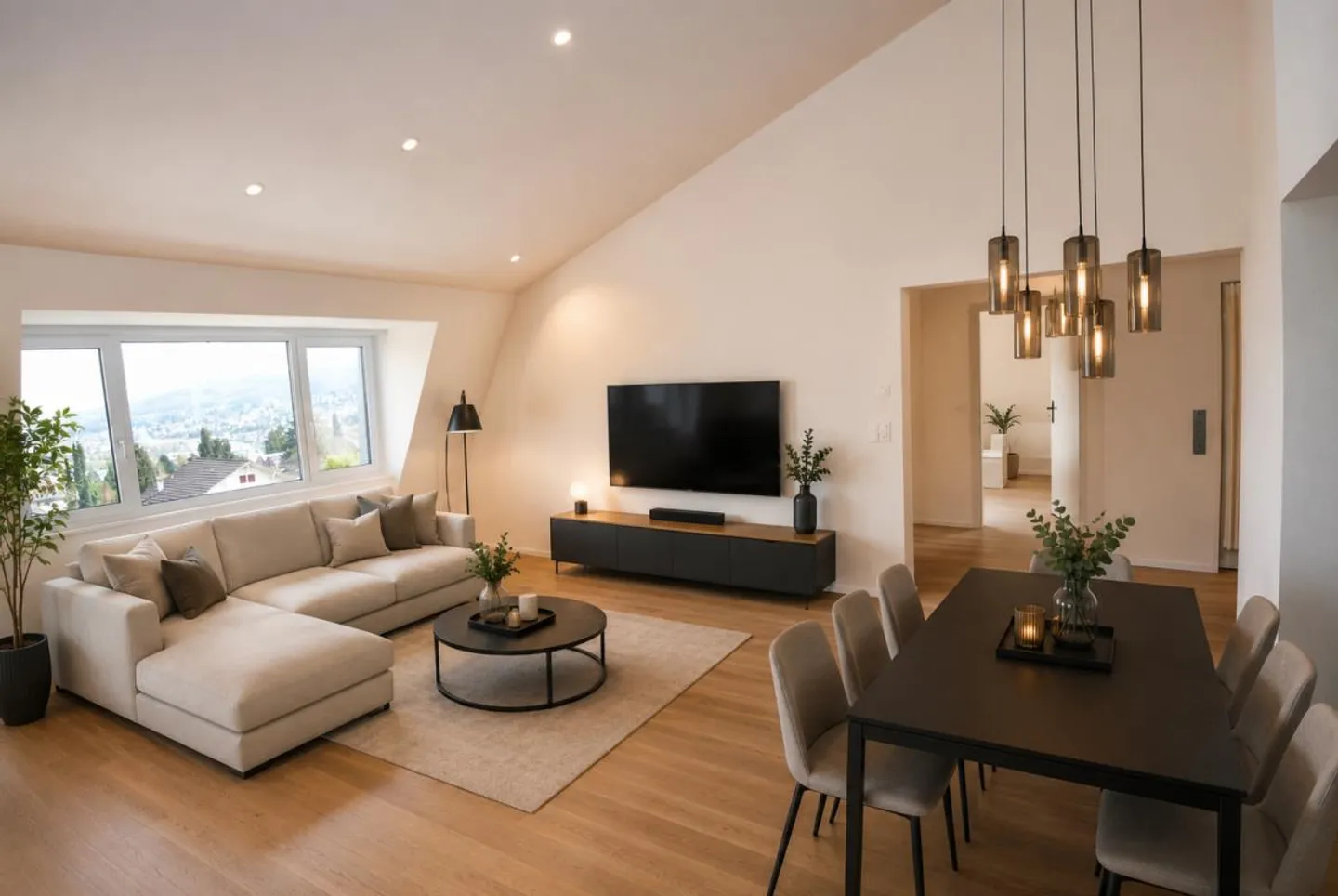Living Above the Rooftops - Modern Attic Apartment with Charm - Photo 1 of 4