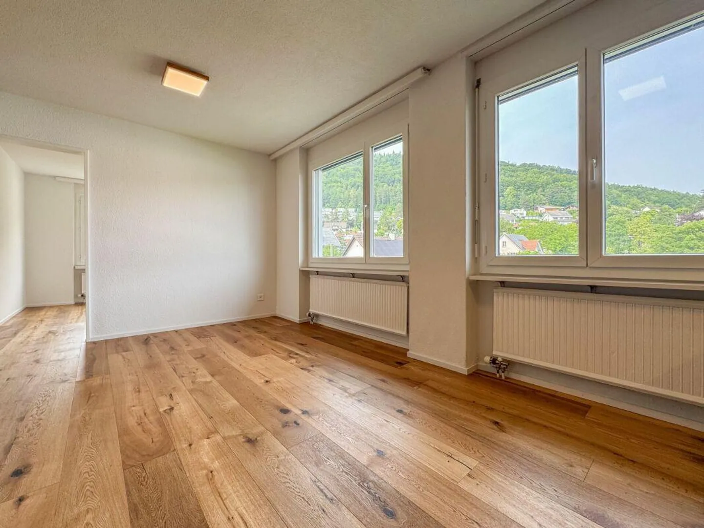 Nuovo comfort abitativo nel verde - appartamento ristrutturato di 4,5 stanze con vista - Foto 2 di 10