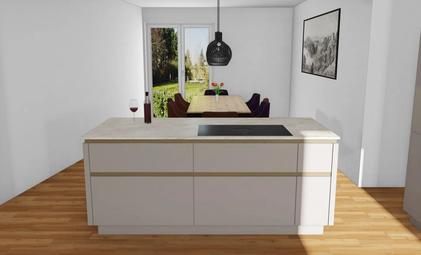 Exclusive 4.5-room terrace apartment with panoramic view in Beringen for rent - Photo 8 of 12