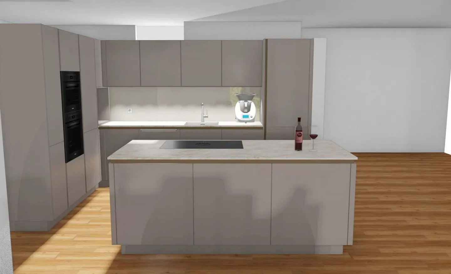 Exclusive 4.5-room terrace apartment with panoramic view in Beringen for rent - Photo 4 of 12