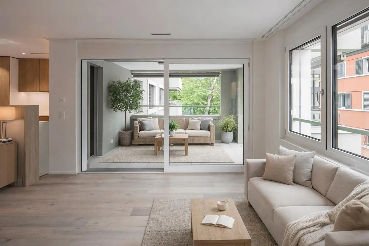 Modernes Apartment mit Balkon - Foto 1 von 6