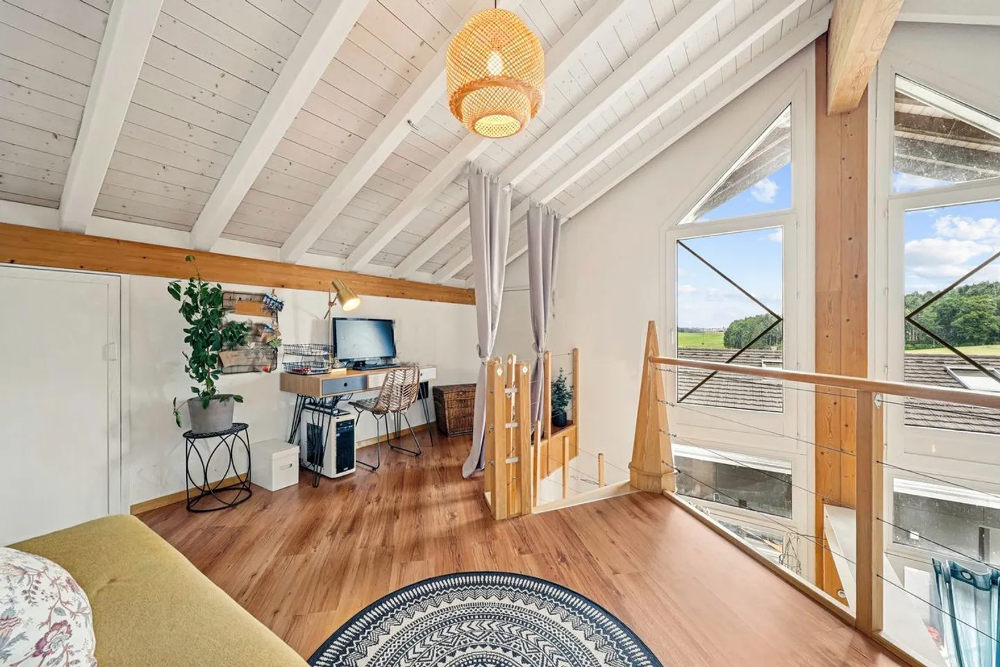 Luce e spazio per questo duplex di 4,5 locali con terrazza a Villaz-St-Pierre - Foto 11 di 13