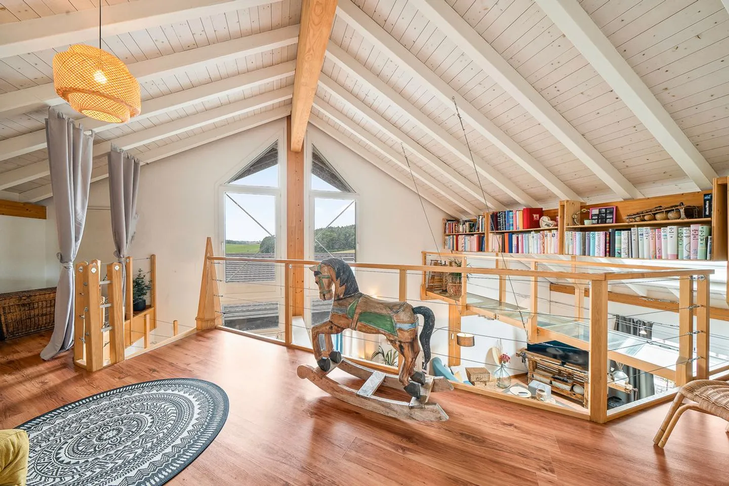 Luce e spazio per questo duplex di 4,5 locali con terrazza a Villaz-St-Pierre - Foto 12 di 13