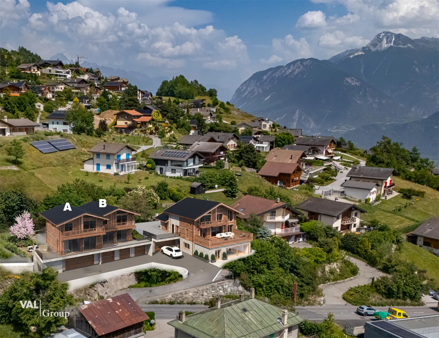 Résidence résidentielle moderne dans un environnement alpin - Photo 1 sur 10