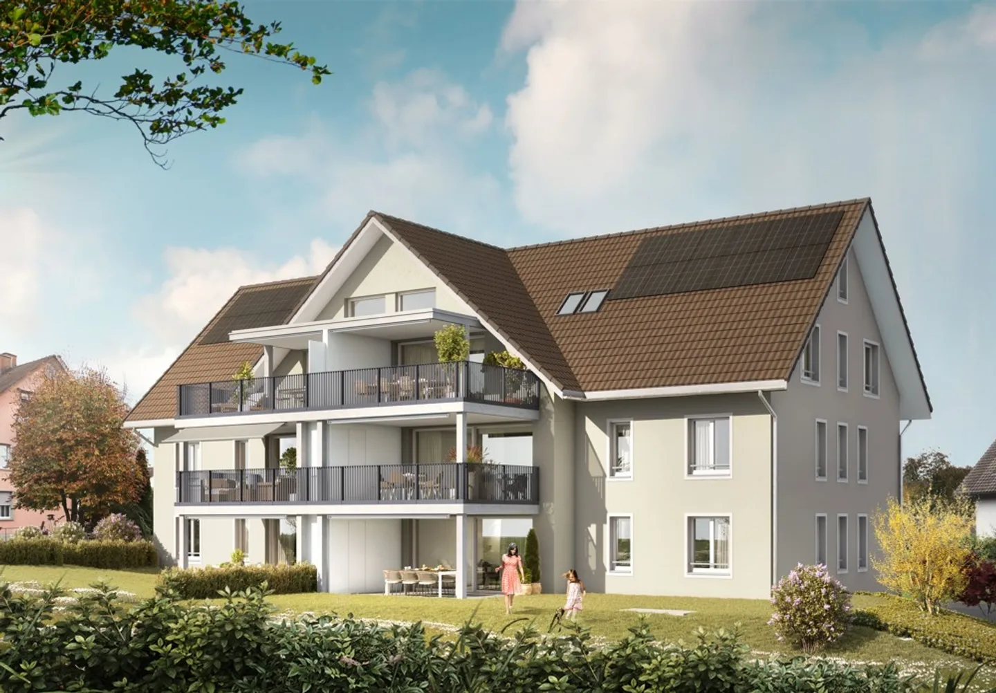 Appartement penthouse génial avec belle vue - Photo 3 sur 7