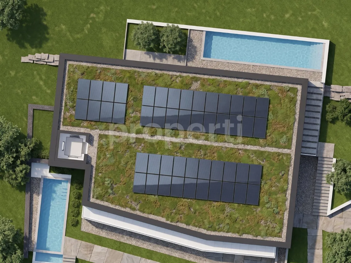 Vespera Terrasse II 5.5 Chambres, Vue sur le Lac, Piscine, Véranda Weggis - Photo 12 sur 13