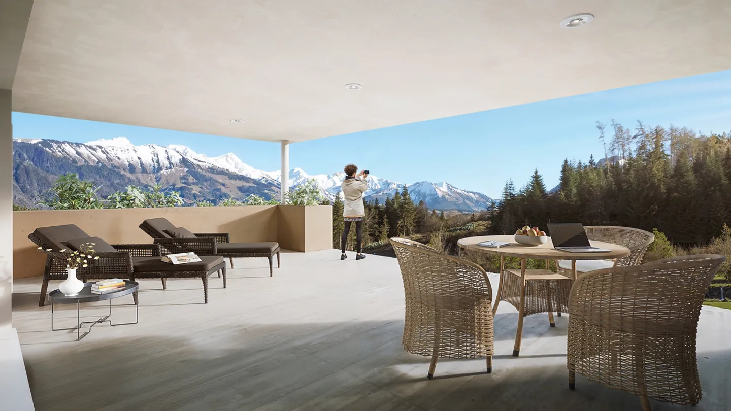 INTYA - Lot B1 | 4.5 rooms on the ground floor with 39 m² outdoor space - Photo 1 of 11