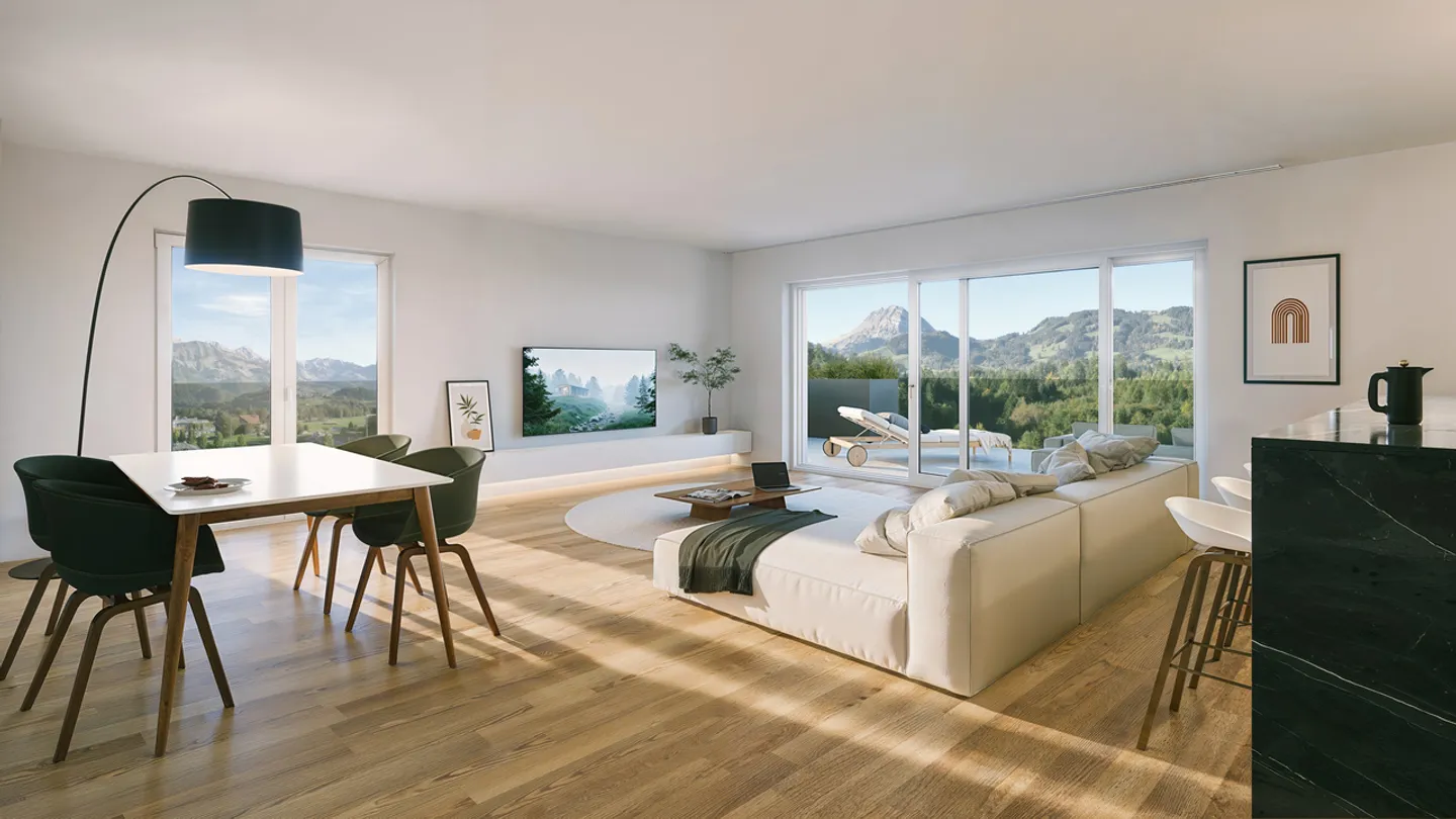 INTYA - Lot B1 | 4.5 rooms on the ground floor with 39 m² outdoor space - Photo 9 of 11