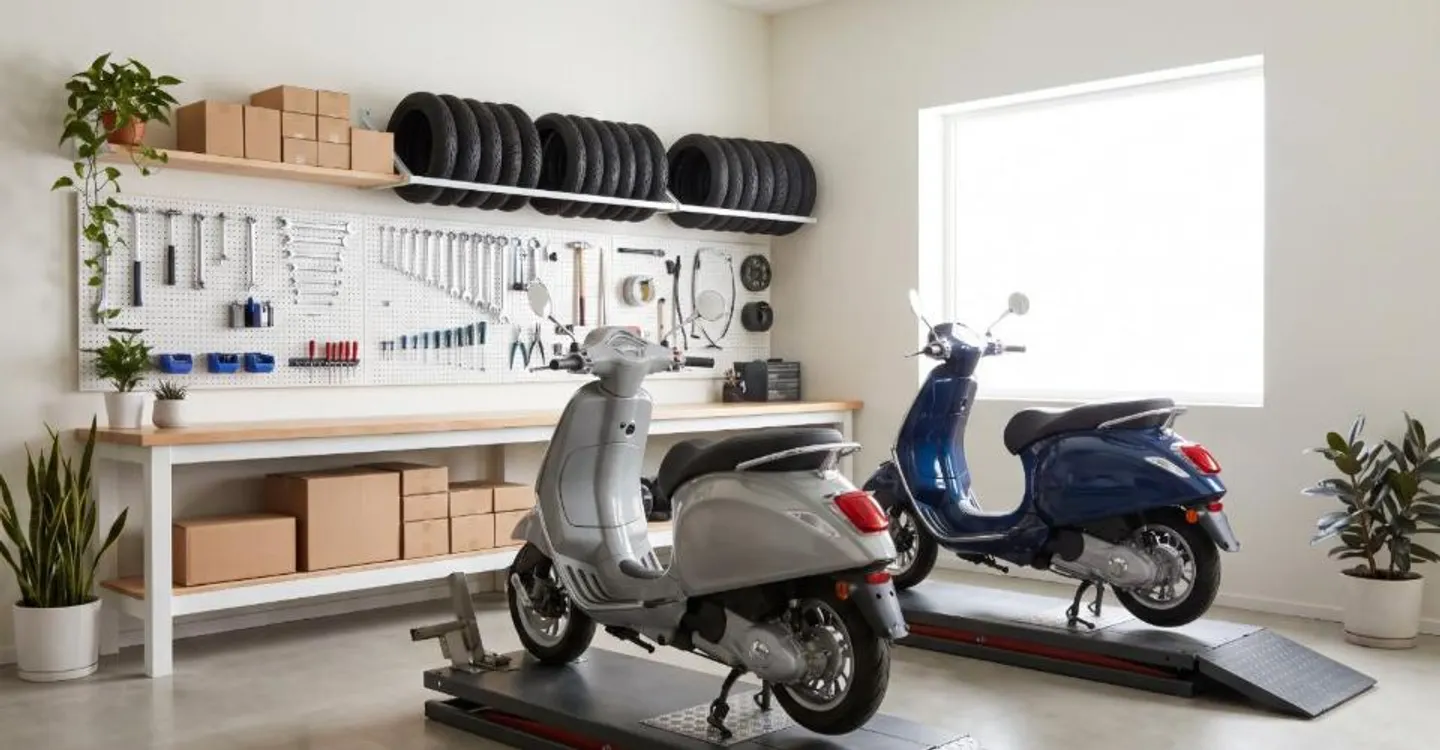 Atelier 2-Roues avec Parking - Photo 1 sur 1