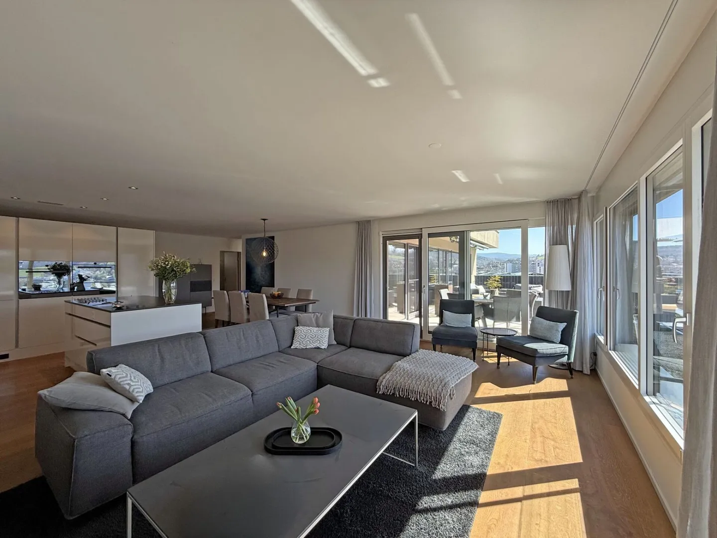 Vivere sopra i tetti di Liestal - Esclusivo appartamento con terrazza di 5,5 stanze - Foto 8 di 14