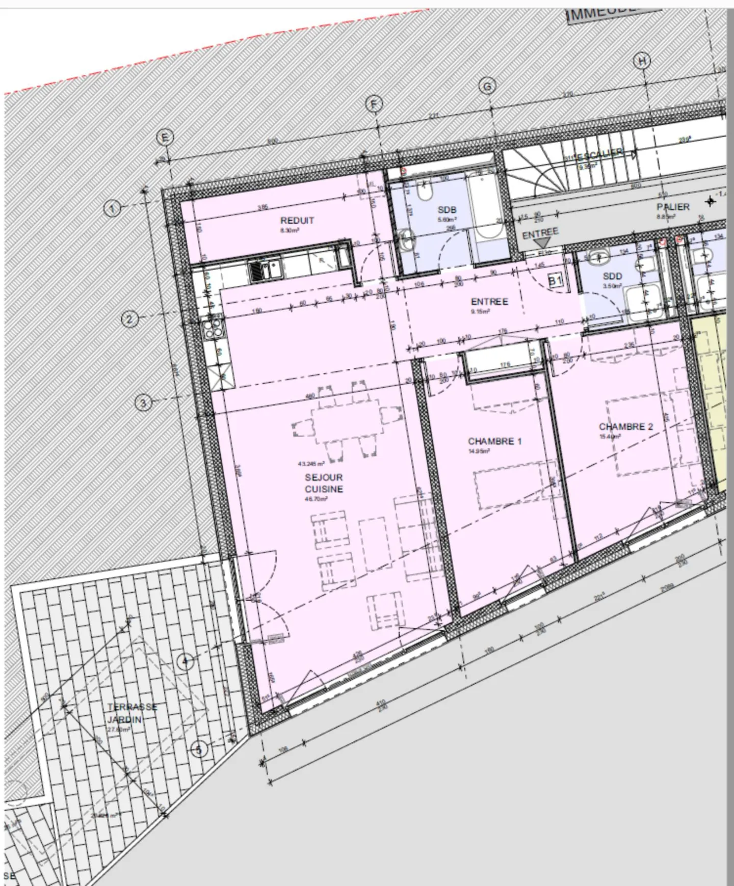 Appartement spacieux à Chailly - Photo 2 sur 5