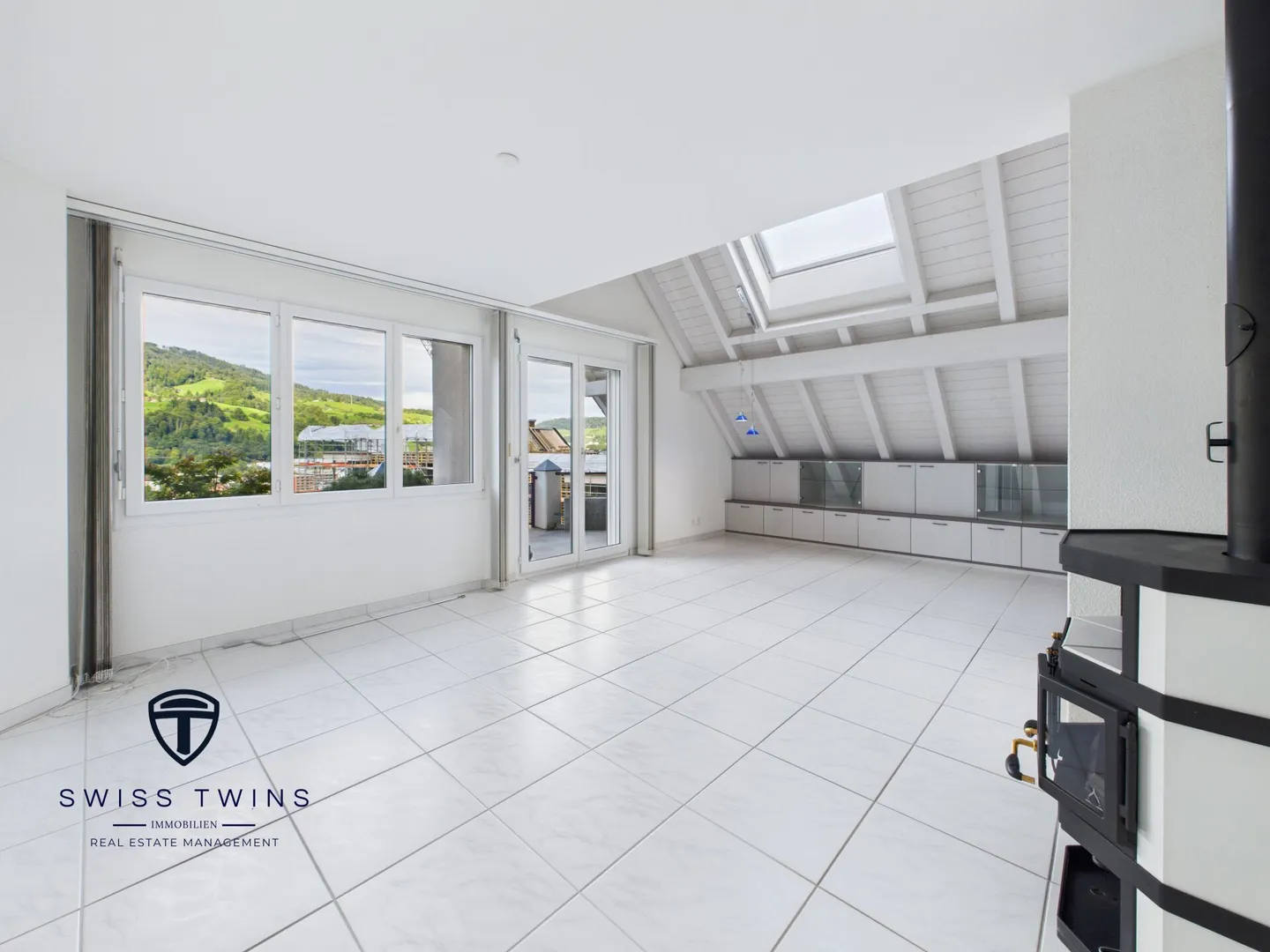 Appartement penthouse exclusif au cœur de Horw avec vue sur le Pilatus - Photo 4 sur 17