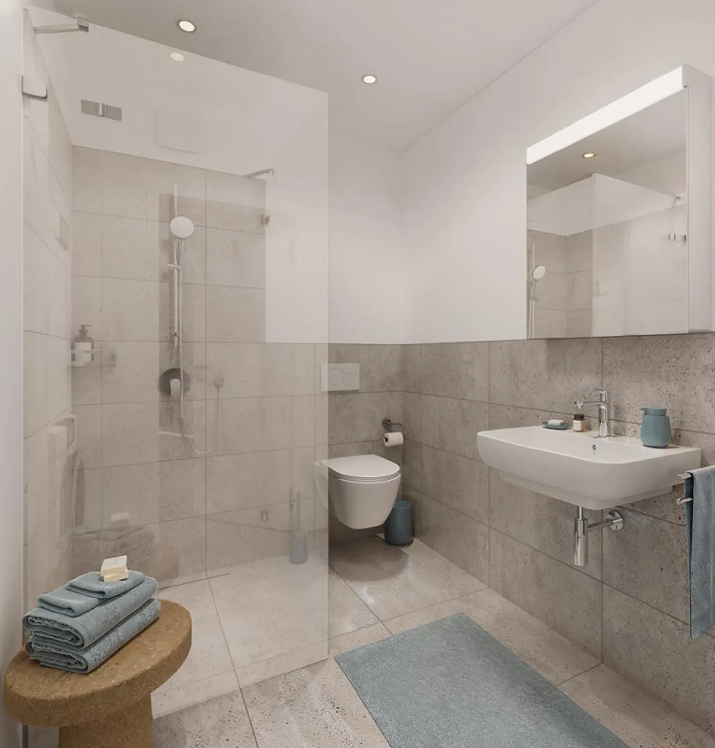 Residenza Olgiati: eleganti 3.5 locali di nuova costruzione - Photo 5 sur 7