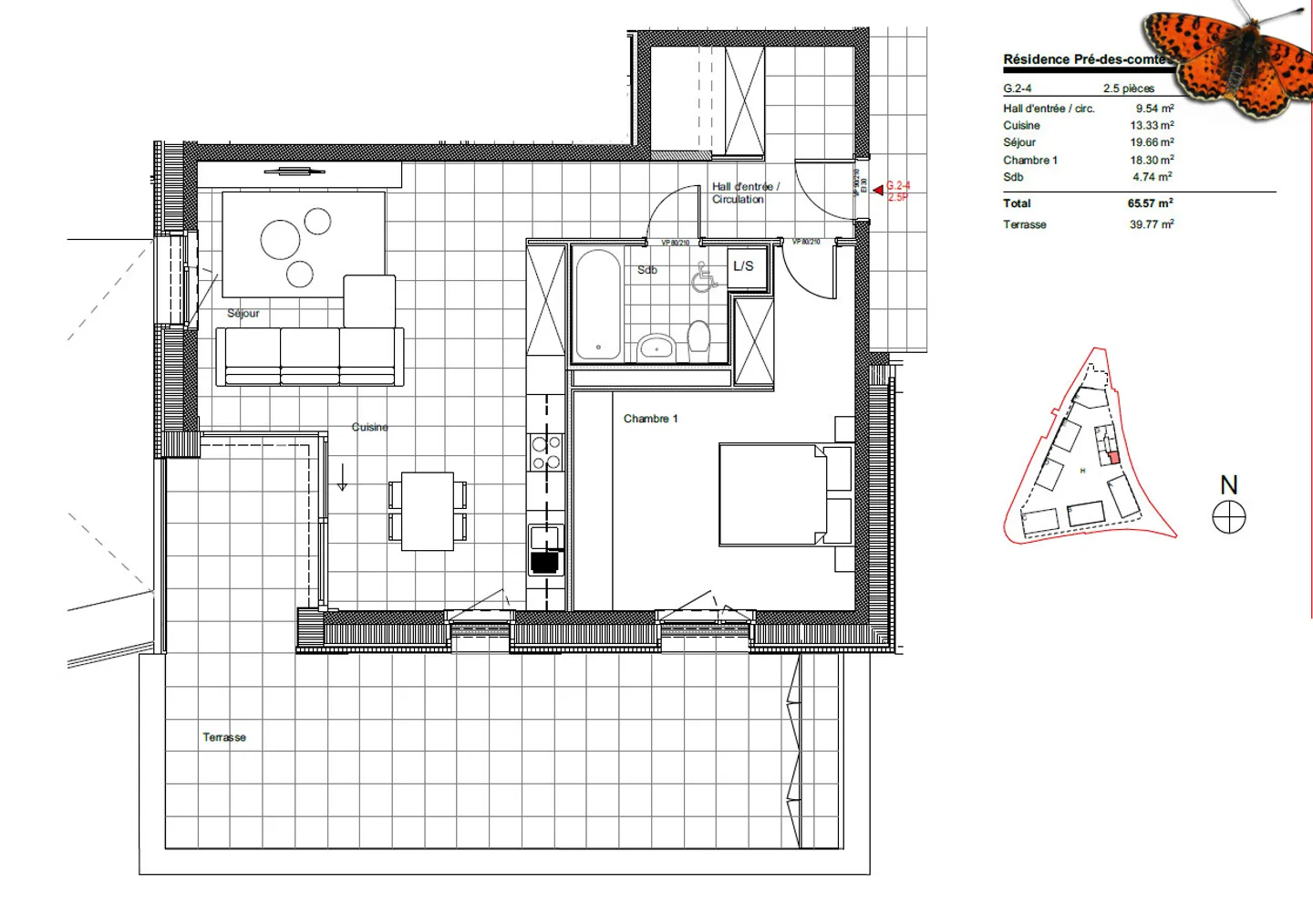 Appartement à louer - Photo 10 sur 11