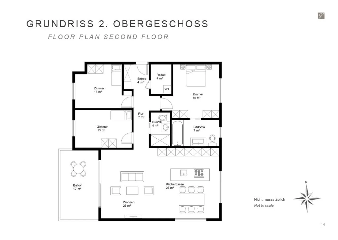 4.5 Room Apartment (New Building, First Occupancy) - Photo 7 of 7