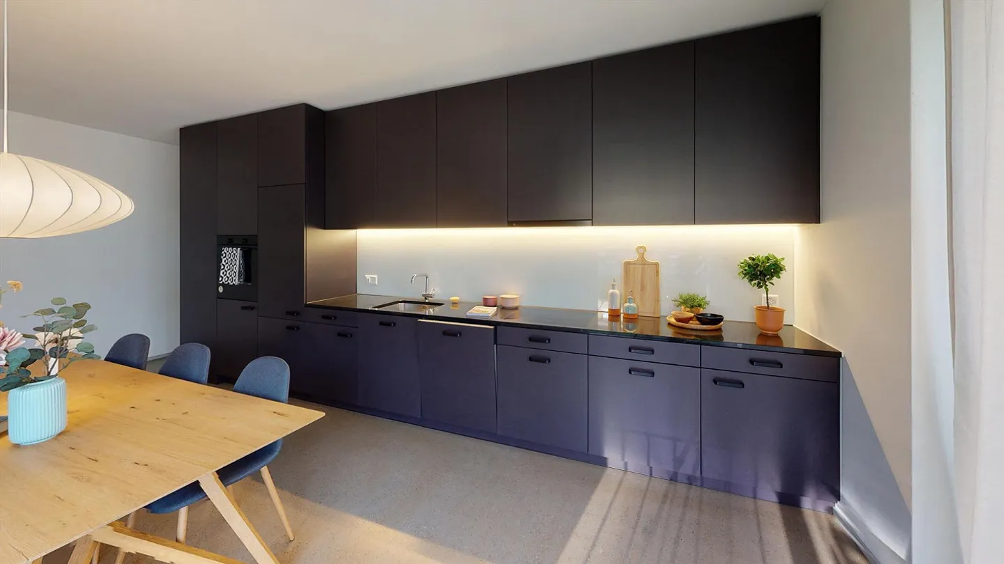 Hochwertige 4.5-Zimmerwohnung, Zentral - im Grünen - Foto 3 von 6