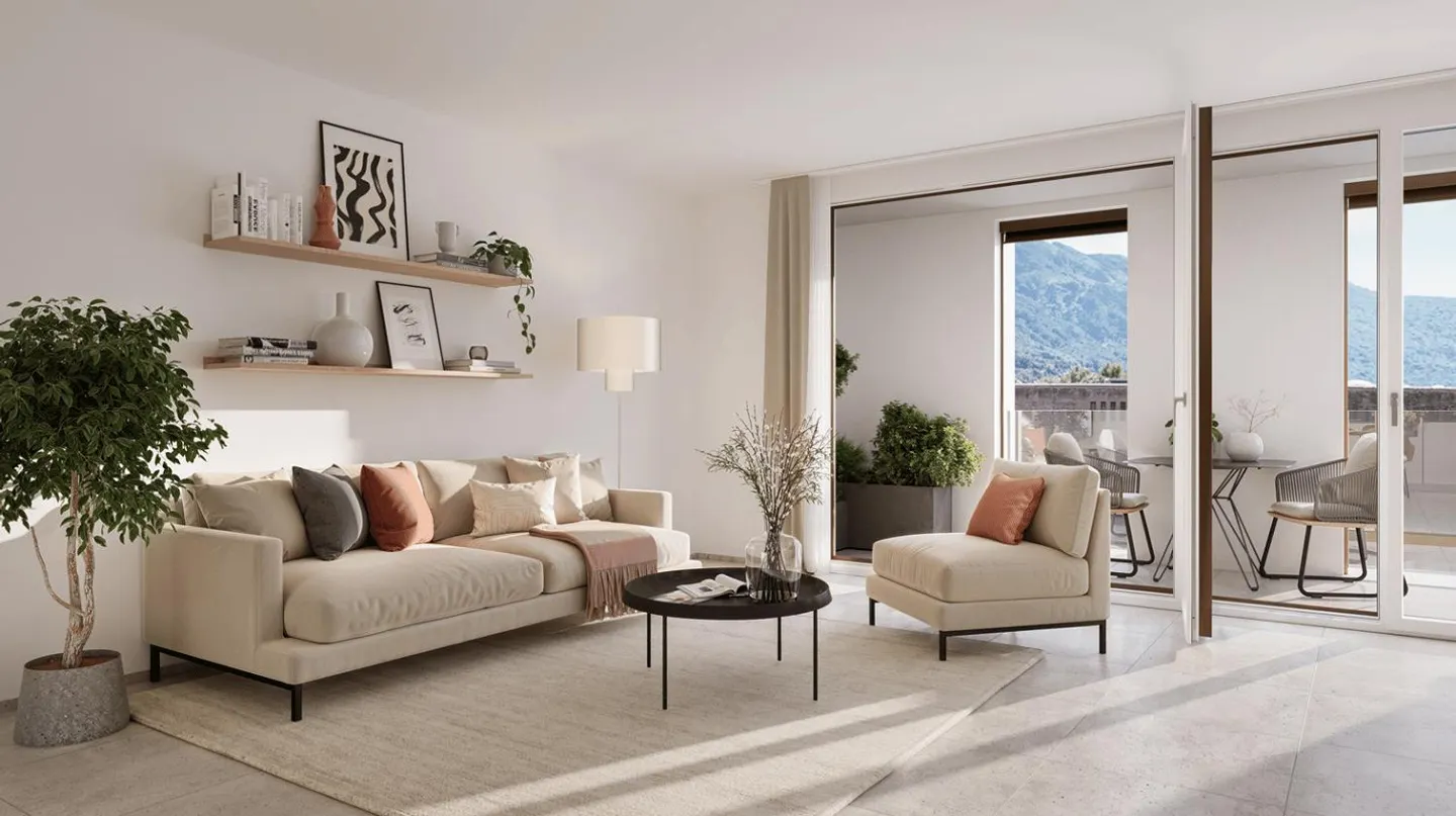 Residenza Olgiati Appartamenti 2.5 locali in esclusiva nuova residenza - Photo 3 sur 5
