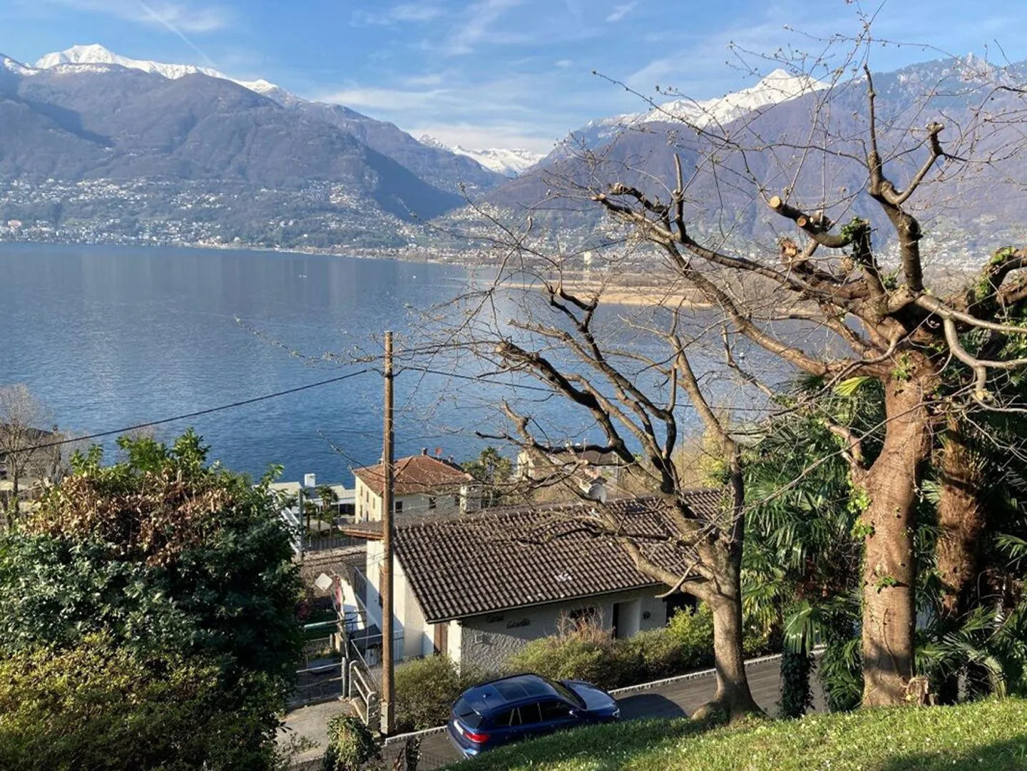 Terrain constructible à Magadino avec vue sur le lac - Photo 3 sur 8