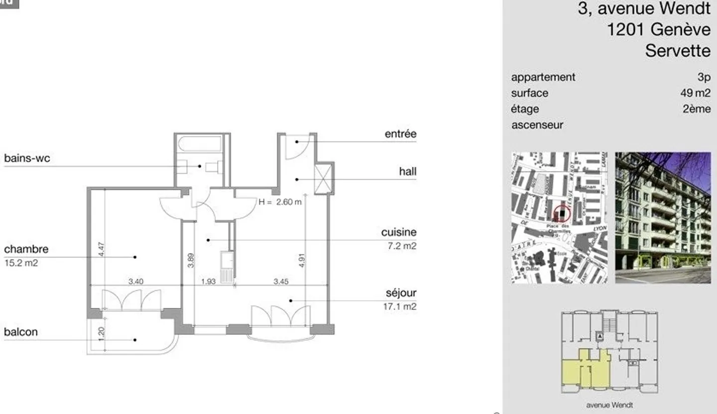 Zu ergreifen! Möblierte Wohnung im Stadtzentrum von Genf! - Foto 7 von 7