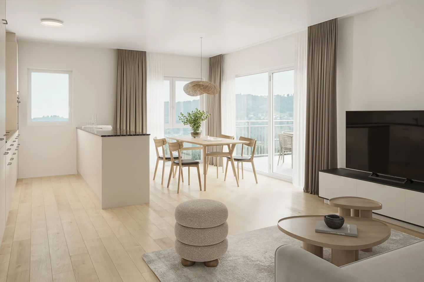 PRIMA LOCAZIONE: Appartamento 4.5 stanze I SOMMERPARK-VILLMERGEN.CH - Foto 4 di 10
